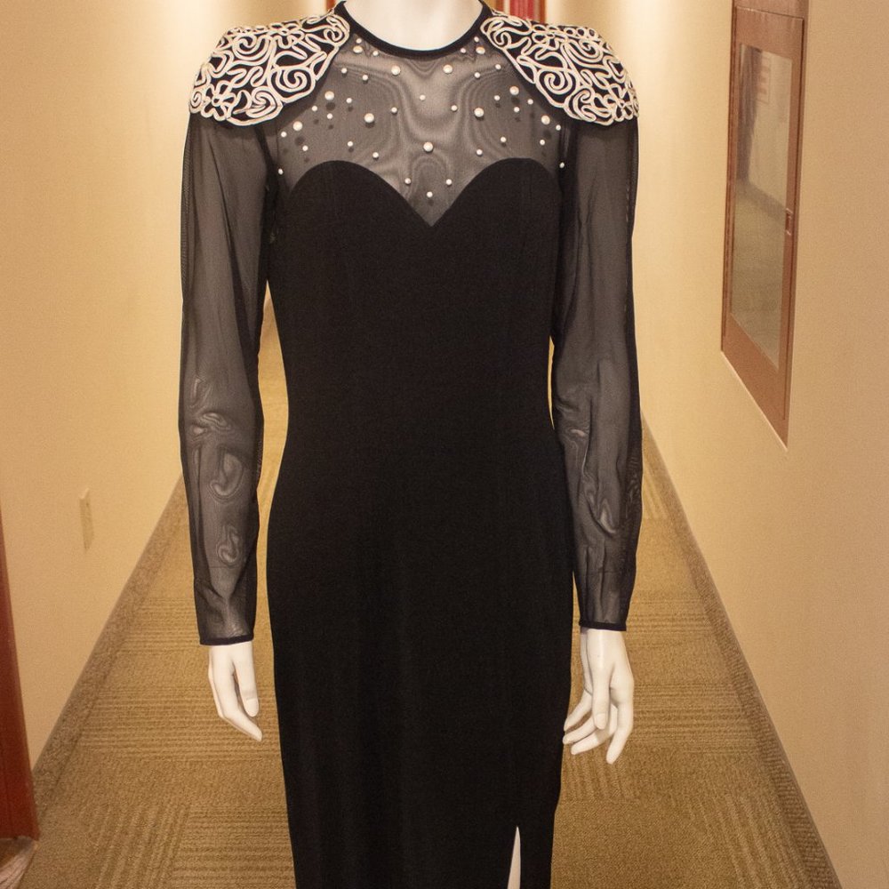 Vintage 80s Algo Boutique Gown